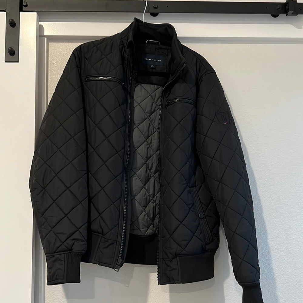 Men’s Tommy Hilfiger quilted bomber (small)